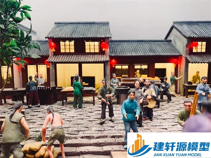 阜新香市微缩模型