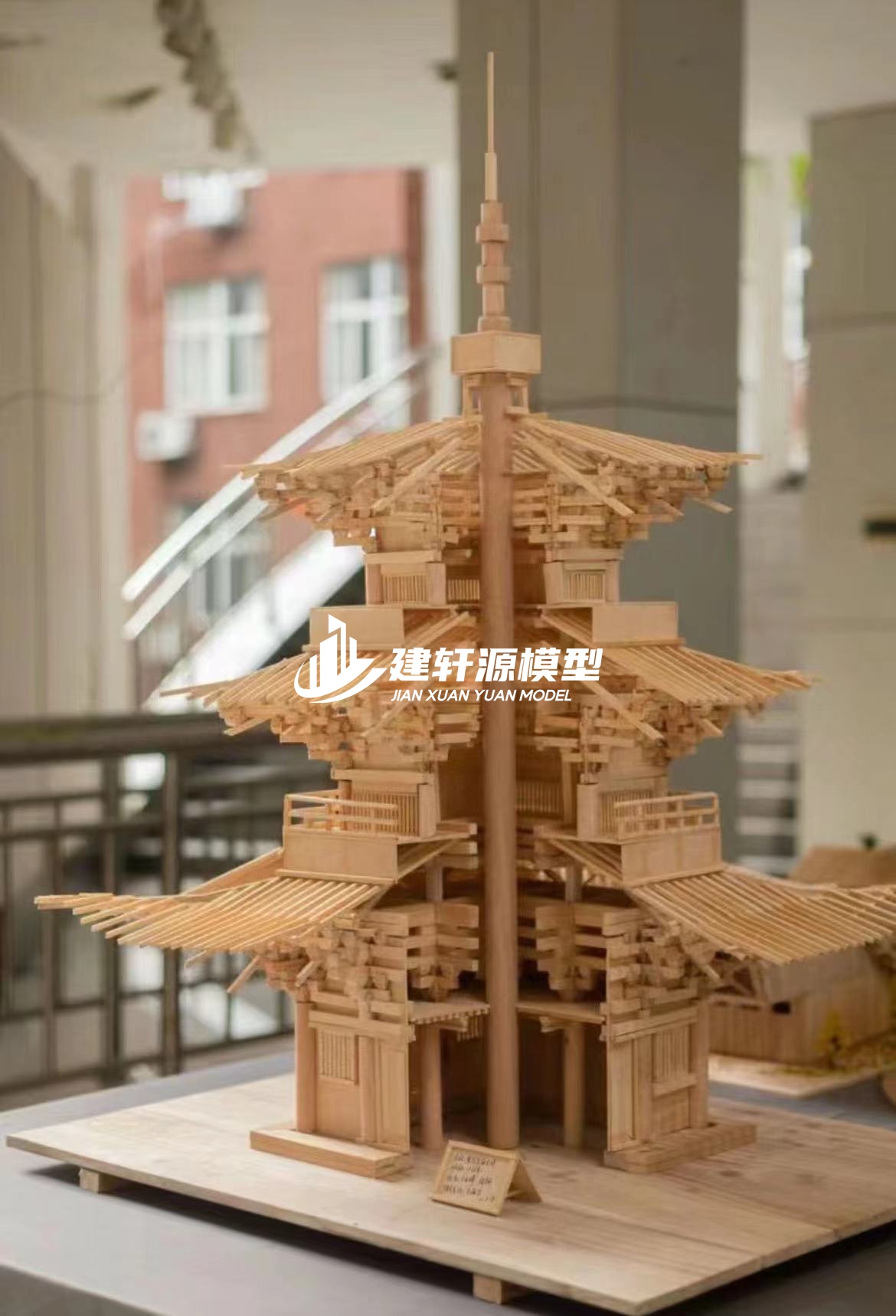 阜新古建模型厂家