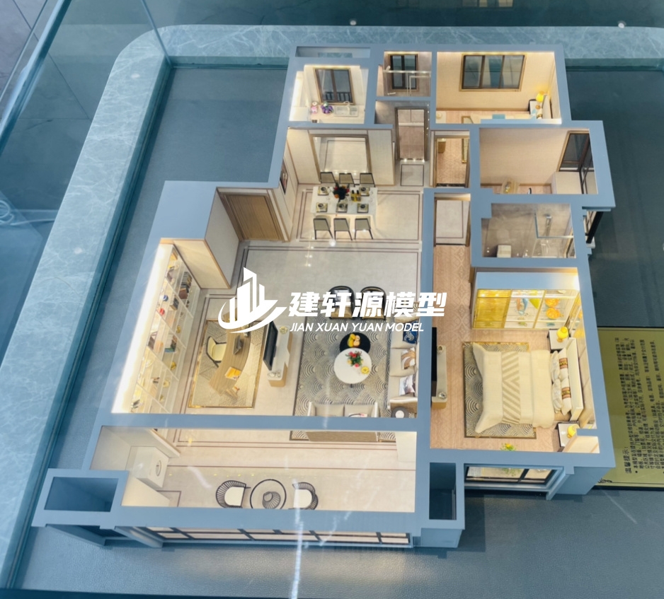 阜新地产户型模型