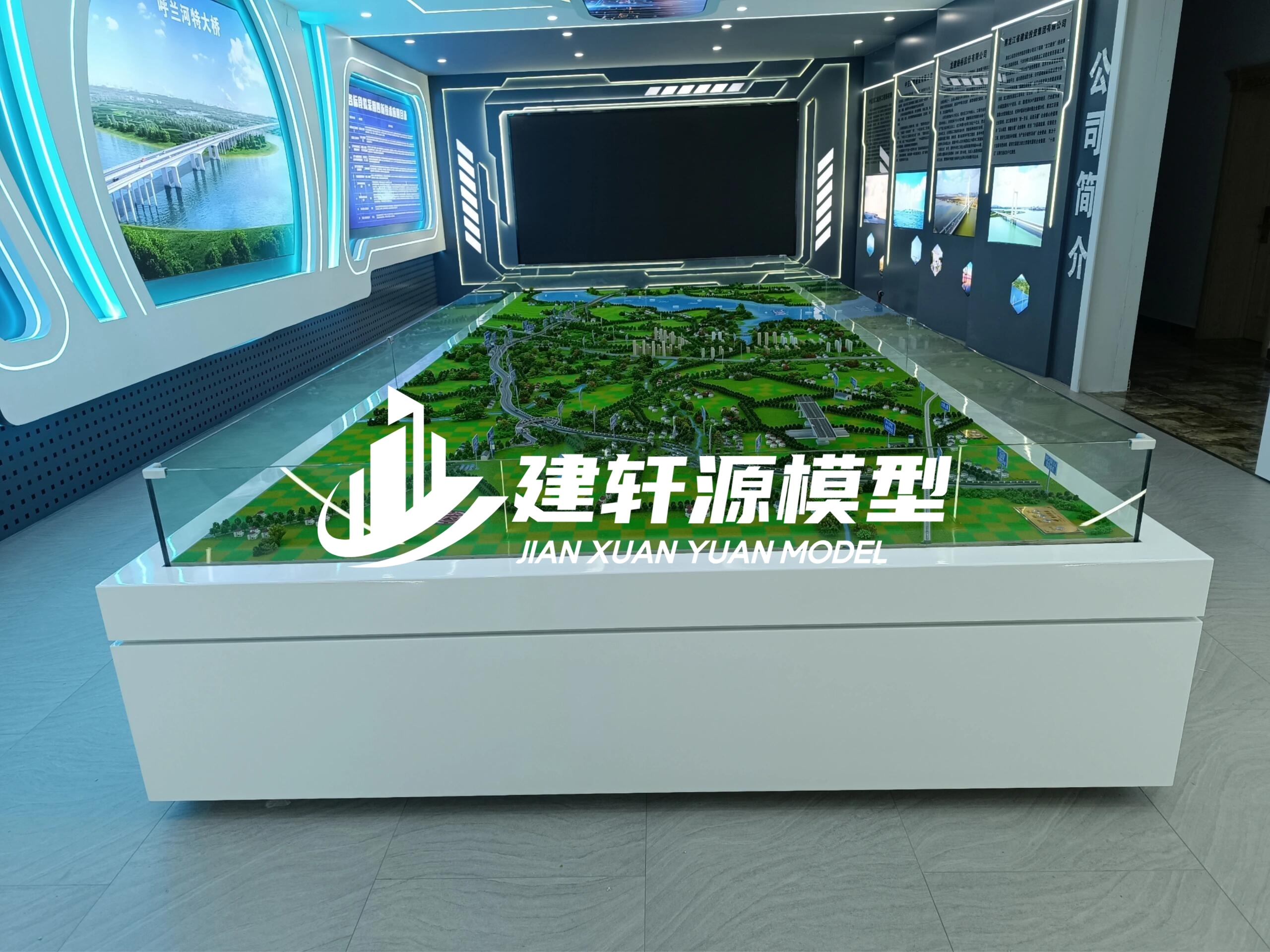 阜新高架桥道路模型设计